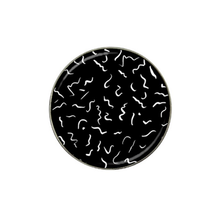 Scribbles Lines Painting Hat Clip Ball Marker