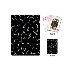 Scribbles Lines Painting Playing Cards (mini)