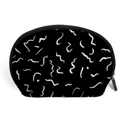 Scribbles Lines Painting Accessory Pouch (large)