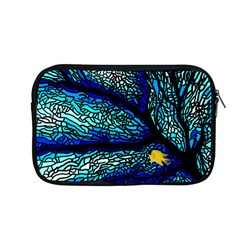 Sea Coral Stained Glass Apple Macbook Pro 13  Zipper Case by HermanTelo