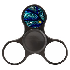 Sea Coral Stained Glass Finger Spinner