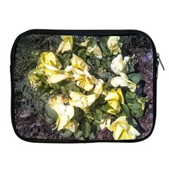 April Pansies Apple Ipad 2/3/4 Zipper Cases by Riverwoman