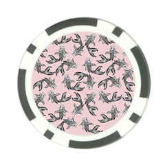 Koi Fish Pattern Poker Chip Card Guard (10 Pack) by Valentinaart