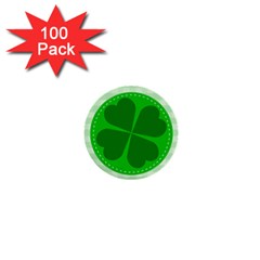 Shamrock Luck Day 1  Mini Buttons (100 Pack)  by HermanTelo