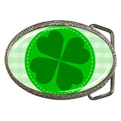 Shamrock Luck Day Belt Buckles