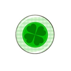 Shamrock Luck Day Hat Clip Ball Marker