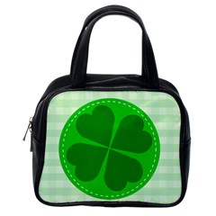 Shamrock Luck Day Classic Handbag (one Side)