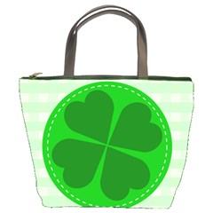 Shamrock Luck Day Bucket Bag