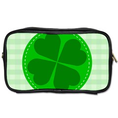 Shamrock Luck Day Toiletries Bag (one Side)