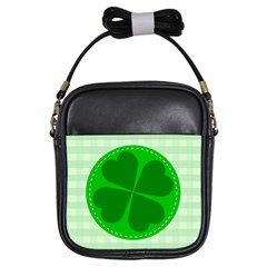 Shamrock Luck Day Girls Sling Bag