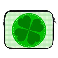 Shamrock Luck Day Apple Ipad 2/3/4 Zipper Cases