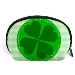 Shamrock Luck Day Accessory Pouch (large)