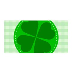 Shamrock Luck Day Satin Wrap by HermanTelo