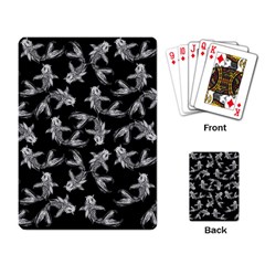 Koi Fish Pattern Playing Cards Single Design