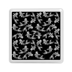 Koi Fish Pattern Memory Card Reader (square) by Valentinaart