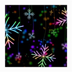 Snowflakes Medium Glasses Cloth by HermanTelo