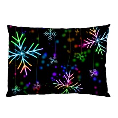 Snowflakes Pillow Case by HermanTelo