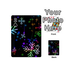 Snowflakes Playing Cards Double Sided (mini)