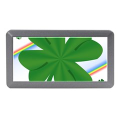 Shamrock Clover Saint Patrick Leaves Memory Card Reader (mini)