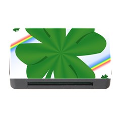 Shamrock Clover Saint Patrick Leaves Memory Card Reader With Cf