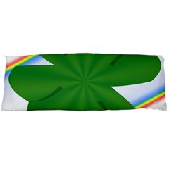 Shamrock Clover Saint Patrick Leaves Body Pillow Case (dakimakura)