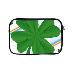 Shamrock Clover Saint Patrick Leaves Apple Ipad Mini Zipper Cases