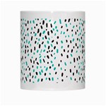 Seamless Texture Fill Polka Dots White Mugs Center