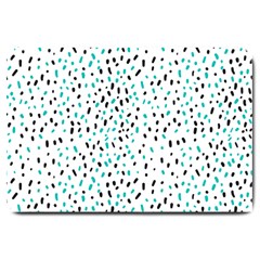 Seamless Texture Fill Polka Dots Large Doormat 