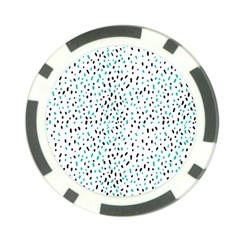 Seamless Texture Fill Polka Dots Poker Chip Card Guard