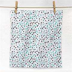 Seamless Texture Fill Polka Dots Face Towel