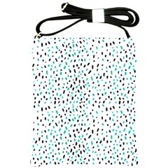 Seamless Texture Fill Polka Dots Shoulder Sling Bag