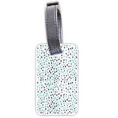 Seamless Texture Fill Polka Dots Luggage Tag (one Side) by HermanTelo