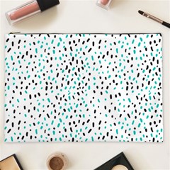 Seamless Texture Fill Polka Dots Cosmetic Bag (xxl)