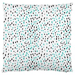 Seamless Texture Fill Polka Dots Large Flano Cushion Case (two Sides)