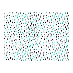 Seamless Texture Fill Polka Dots Double Sided Flano Blanket (mini) 