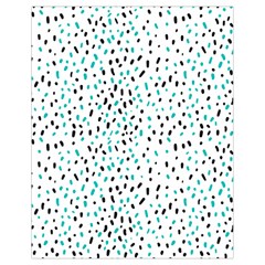 Seamless Texture Fill Polka Dots Drawstring Bag (small)