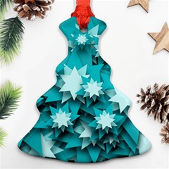 Stars Christmas Ice 3d Ornament (christmas Tree) 