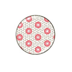 Stamping Pattern Red Hat Clip Ball Marker by HermanTelo