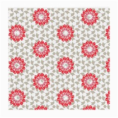 Stamping Pattern Red Medium Glasses Cloth (2 Sides)