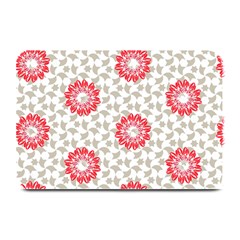 Stamping Pattern Red Plate Mats by HermanTelo