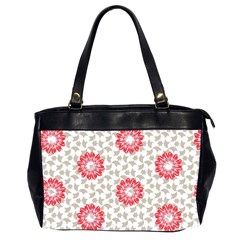 Stamping Pattern Red Oversize Office Handbag (2 Sides)