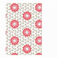 Stamping Pattern Red Small Garden Flag (two Sides)