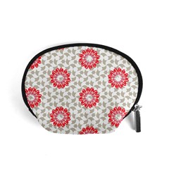 Stamping Pattern Red Accessory Pouch (small)