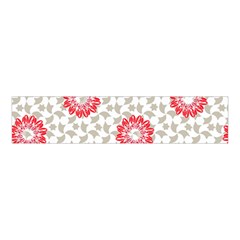 Stamping Pattern Red Velvet Scrunchie