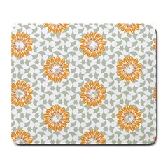 Stamping Pattern Yellow Large Mousepads by HermanTelo