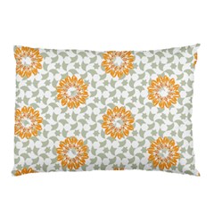 Stamping Pattern Yellow Pillow Case by HermanTelo