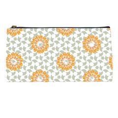 Stamping Pattern Yellow Pencil Cases by HermanTelo