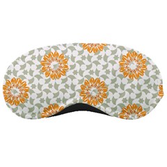 Stamping Pattern Yellow Sleeping Mask