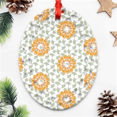 Stamping Pattern Yellow Ornament (oval Filigree)