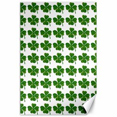 Shamrocks Clover Green Leaf Canvas 20  X 30 